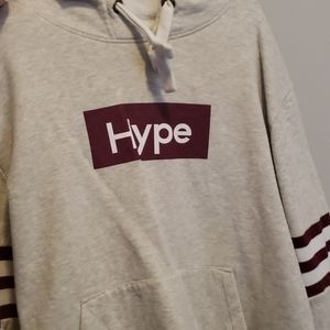 Beige Hype sweater hoodie